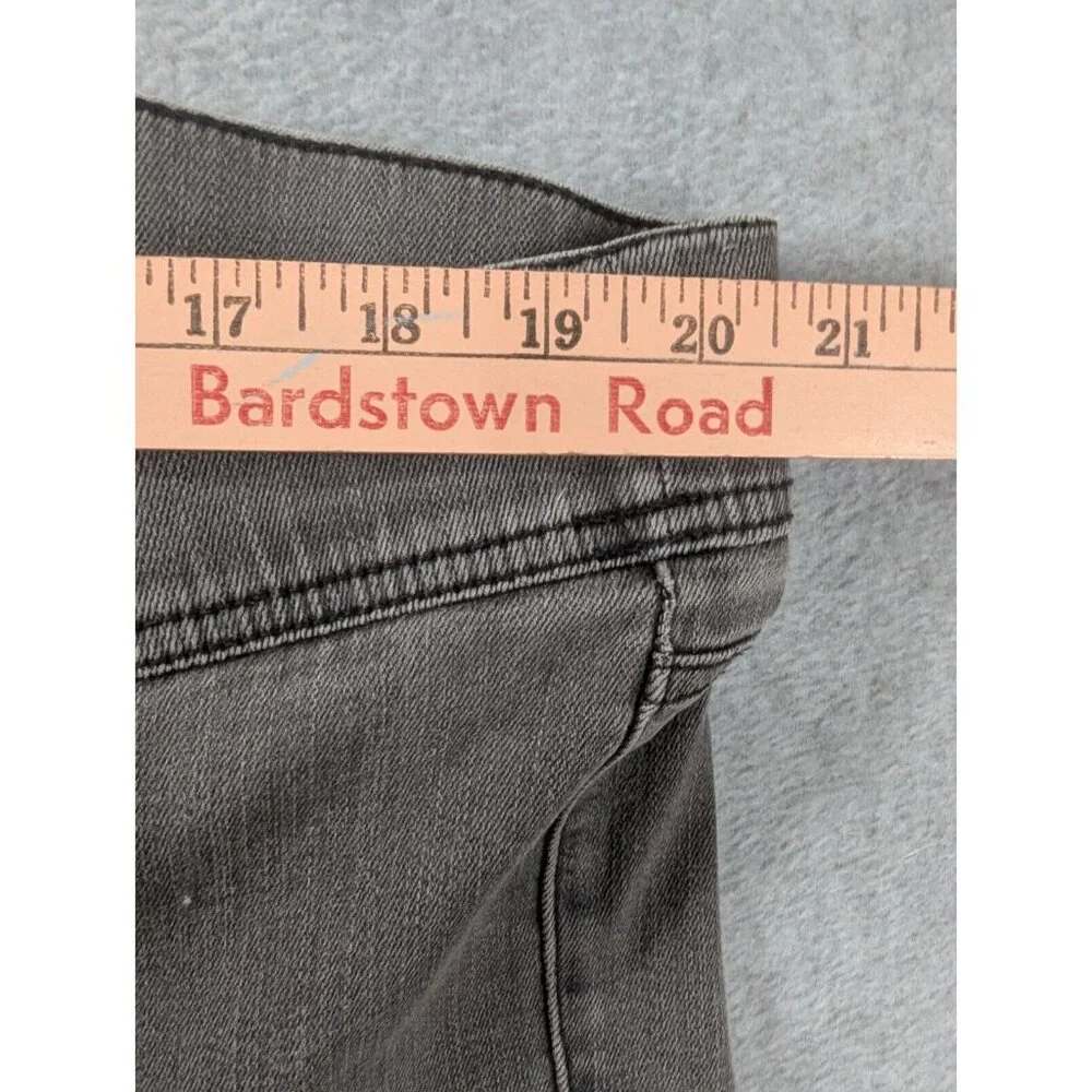 Torrid Denim Jeans Size 3R Grey Jegging Pull On Lace Up Legs High Rise Stretch - Picture 4 of 12